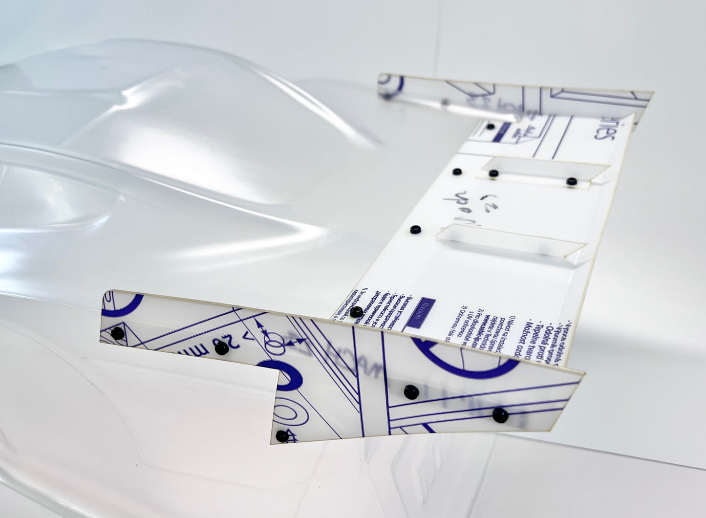 RacerRC Mach 23 Outlaw Wing Kit