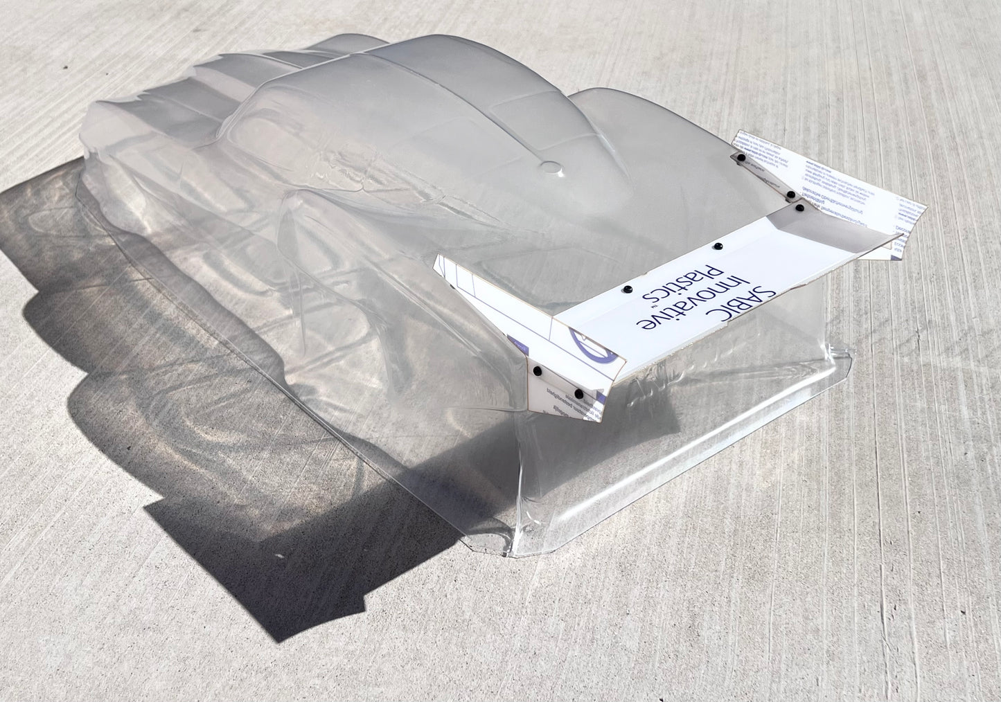 RacerRC 63 Split Window Outlaw Wing Kit
