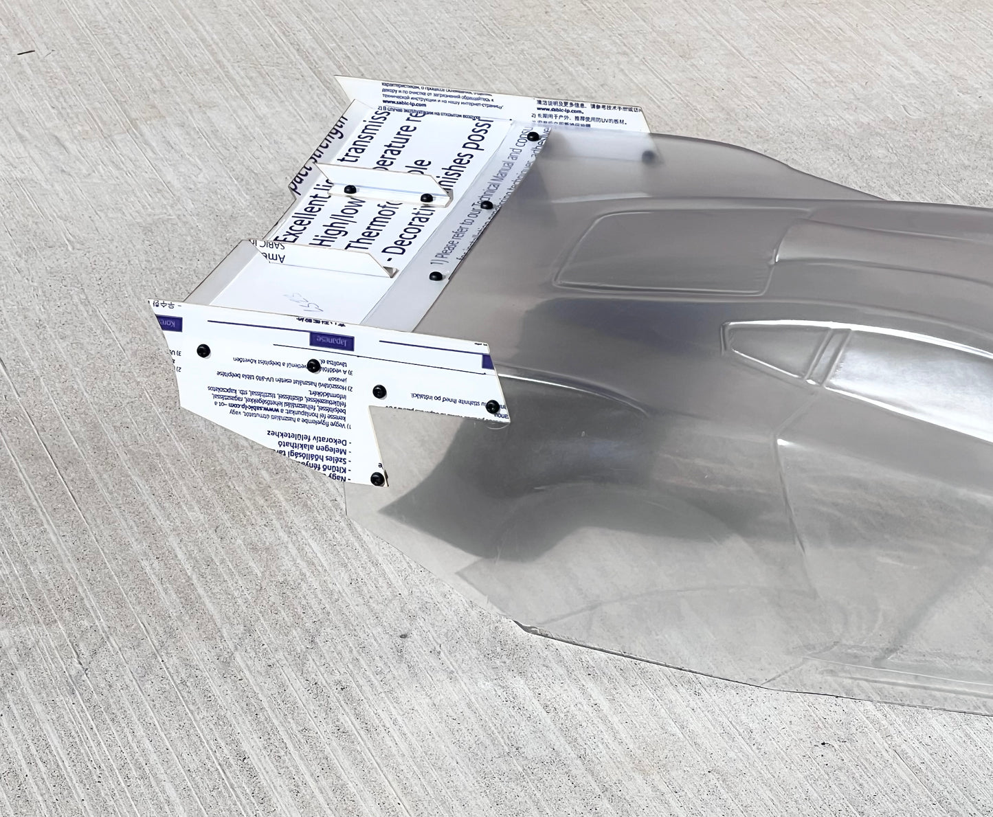 RacerRC LS23 "Wide" Outlaw Wing Kit