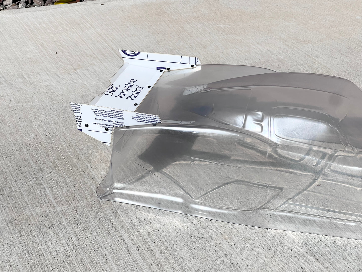 RacerRC 63 Split Window Outlaw Wing Kit