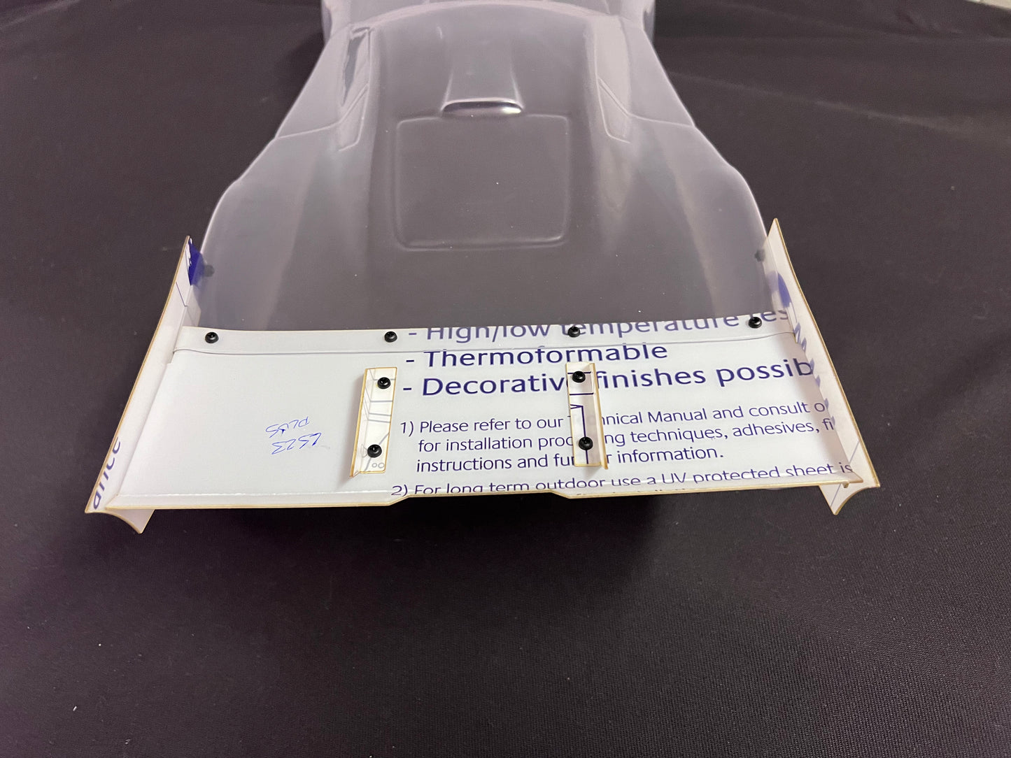 RacerRC LS23 "Wide" Outlaw Wing Kit