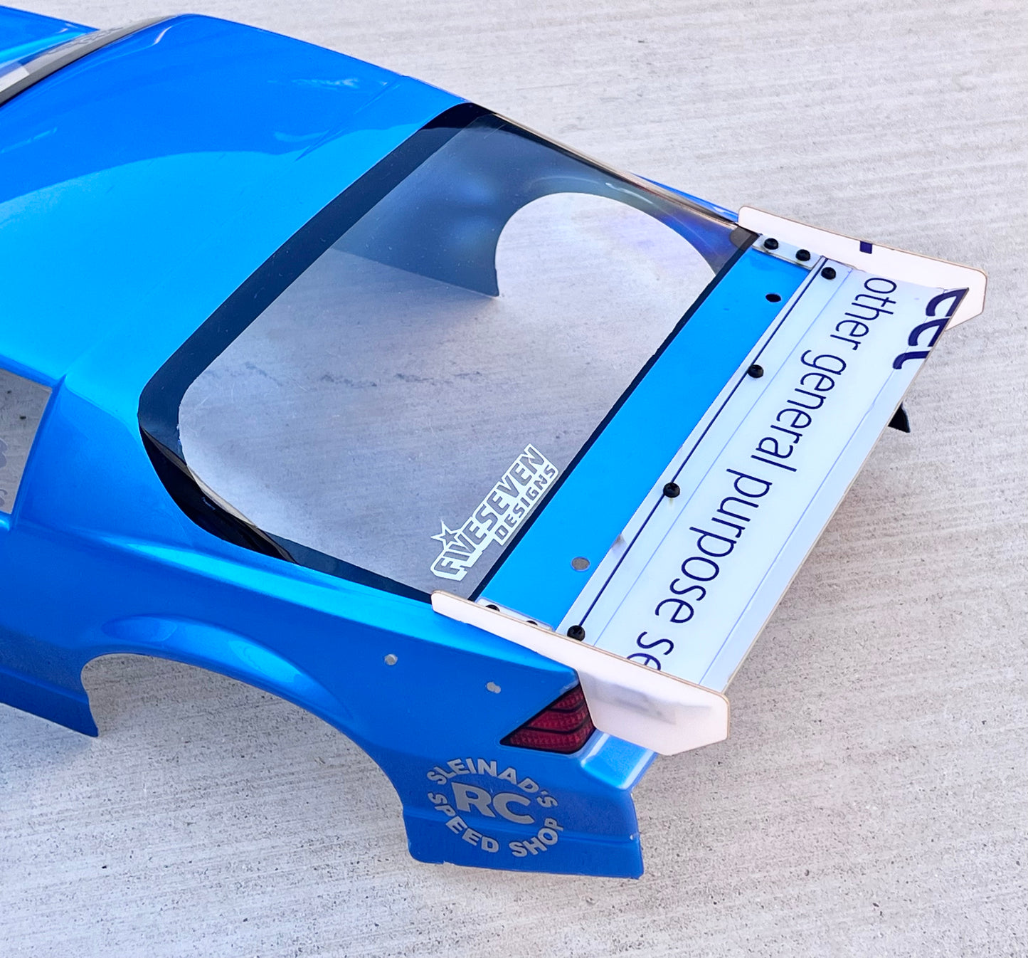 Proline 1985 Chevrolet Camaro Iroc-Z SuperStock Wing Kit (New Version W/Flat Hood)