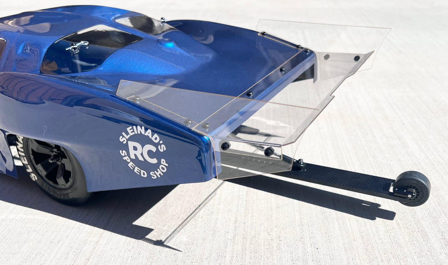 RacerRC 63 Split Window Outlaw Wing Kit
