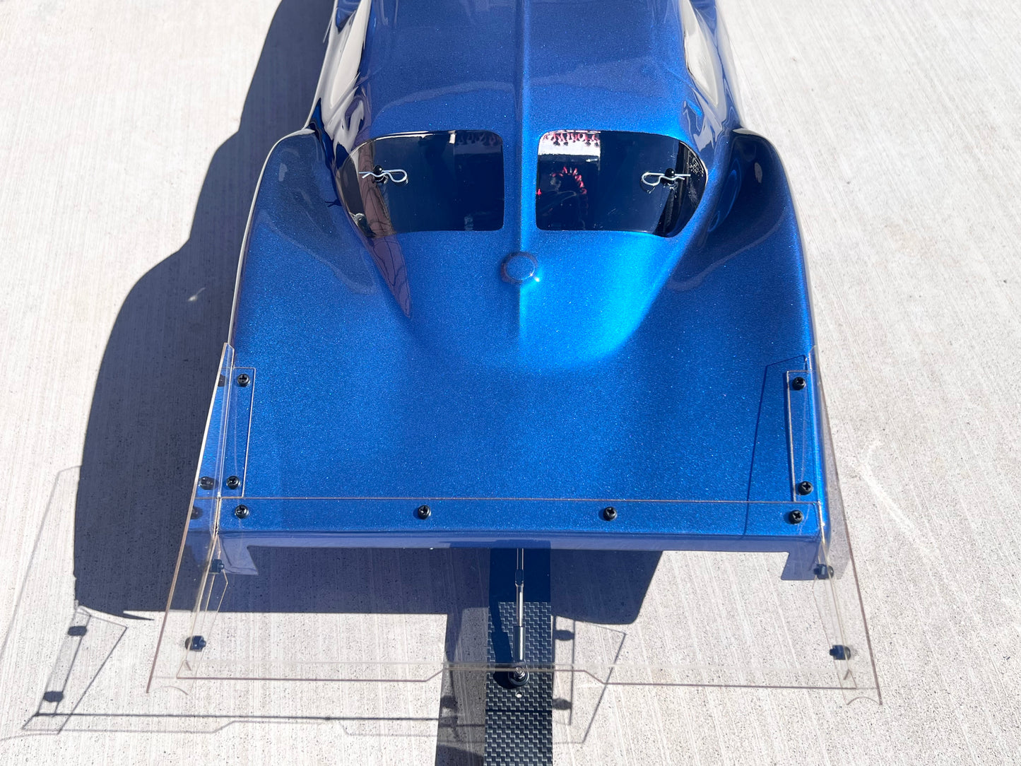 RacerRC 63 Split Window Outlaw Wing Kit
