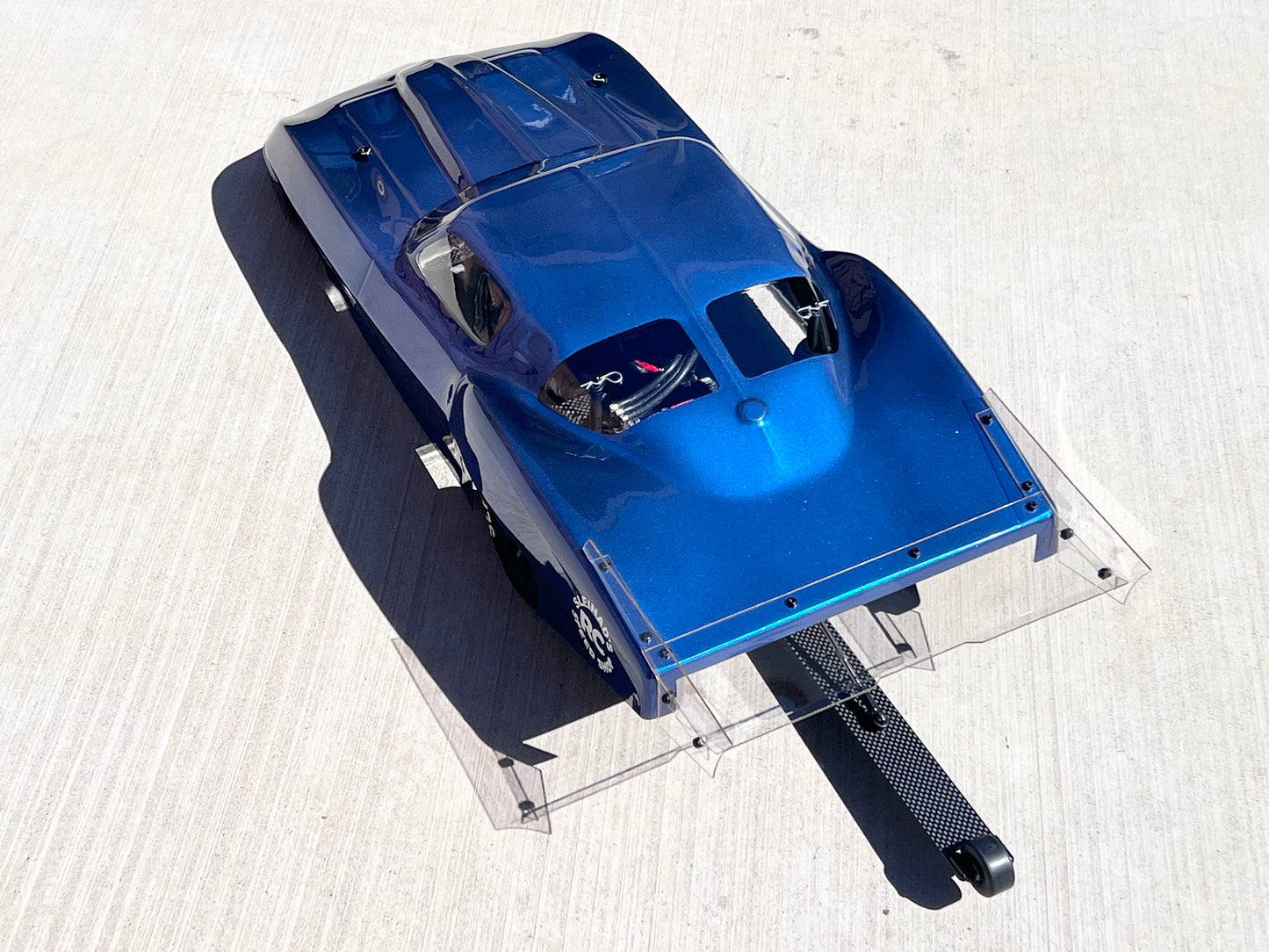 RacerRC 63 Split Window Outlaw Wing Kit