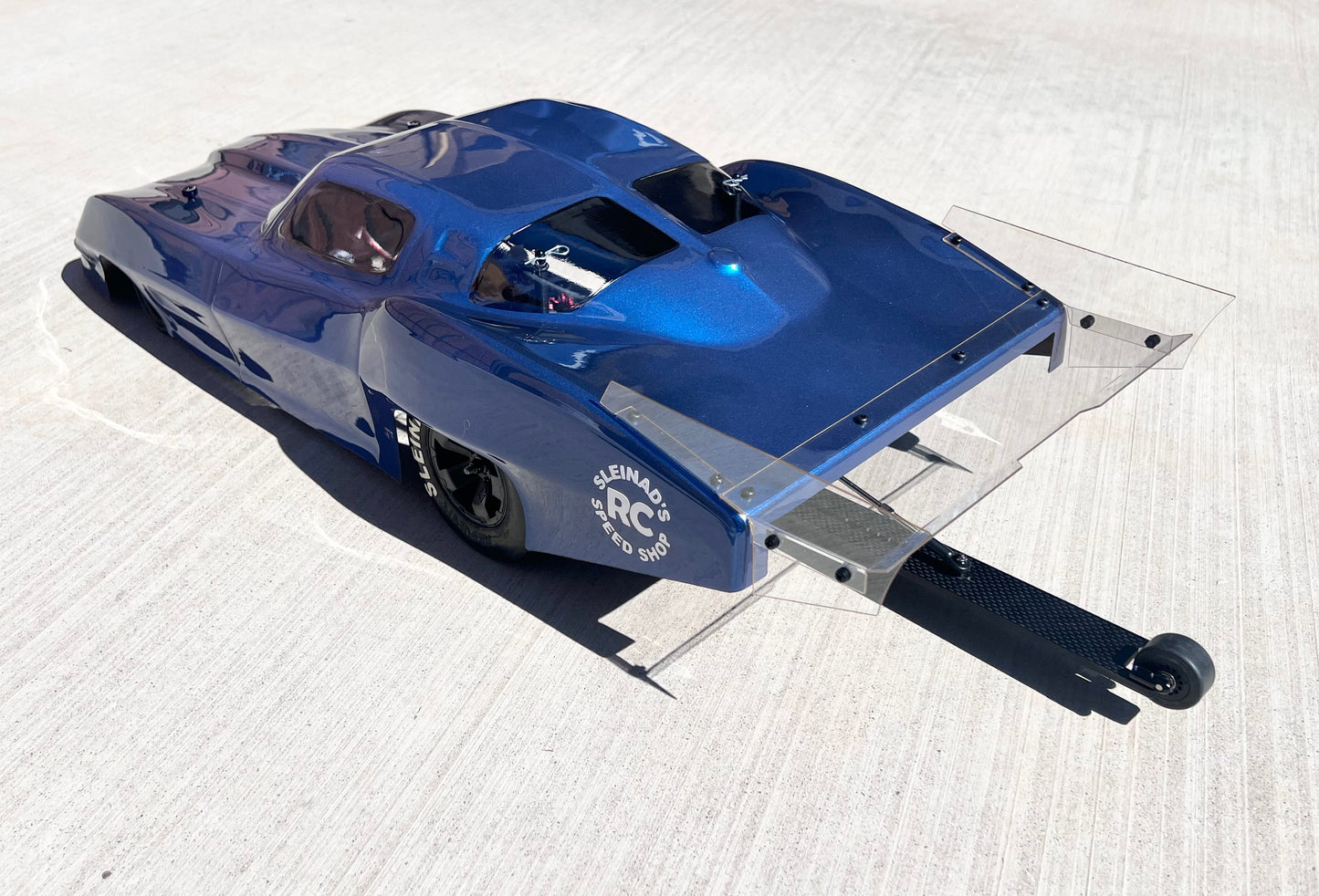 RacerRC 63 Split Window Outlaw Wing Kit